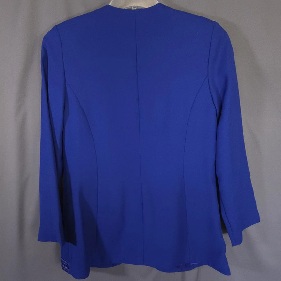 Vintage Fashion Kay Jacket Beaded Size 12 80s Glam Art Deco Inspired Boho Luxe - Picture 6 of 8